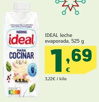 HiperDino Ideal leche evaporada oferta