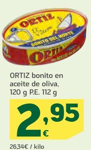 HiperDino Ortiz bonito en aceite de oliva oferta