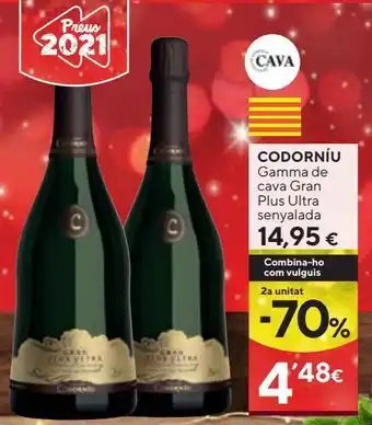 Caprabo Cava codorniu oferta
