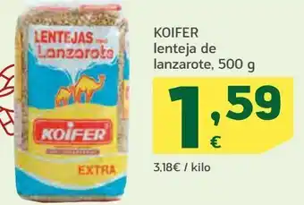 HiperDino Koifer lenteja de lanzarote oferta