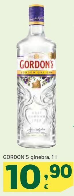 HiperDino Gordon's ginebra oferta