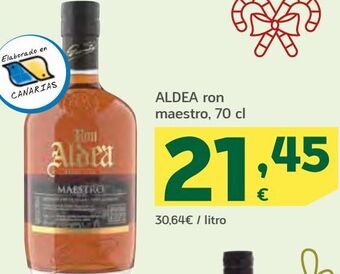 HiperDino Aldea ron maestro oferta