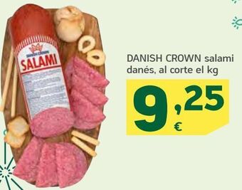 HiperDino Danish crown salami danés oferta