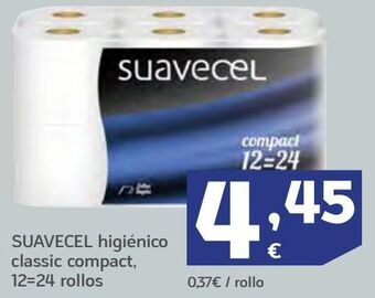 HiperDino Suavecel higiénico classic compact oferta