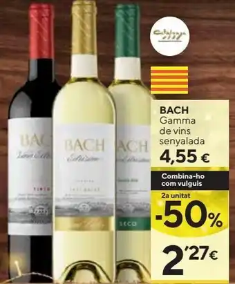 Vino blanco bach