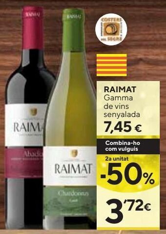 Caprabo Vino raimat oferta