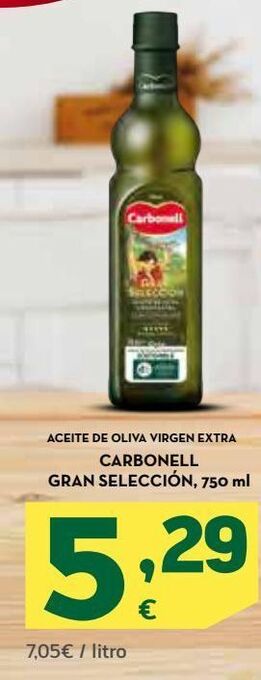 HiperDino Aceite de oliva virgen extra carbonell gran selección oferta