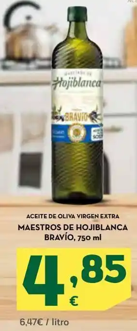 HiperDino Aceite de oliva virgen extra maestro de hojiblanca bravio oferta