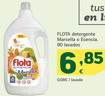 HiperDino Flota detergente marsella o esencia oferta
