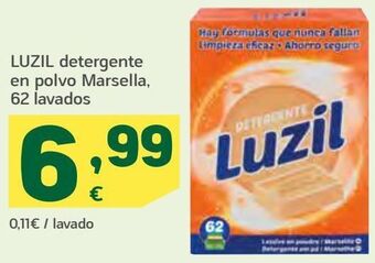 HiperDino Luzil detergente en polvo marsella oferta