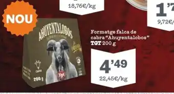 Sorli Formatge Falca De Cabra "Ahuyentalobos TGT 200 g oferta