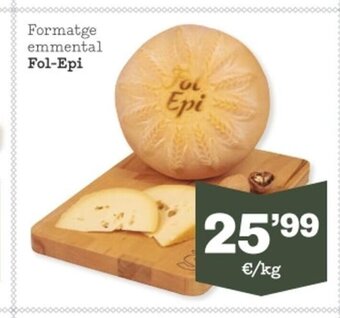 Sorli Formatge Emmental Fol-Epi oferta