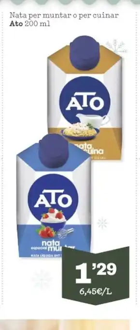 Sorli Nata Per Munster o Per Cuinar Ato 200 ML oferta