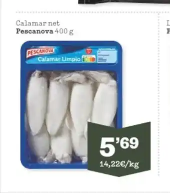 Sorli Calamar Net Pescanova 400 g oferta