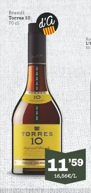 Sorli Torres 1 d oferta