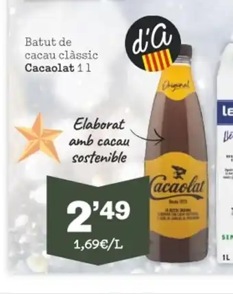 Sorli Cacaolat 1 L oferta