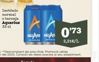 Sorli Aquarius 33 cl oferta