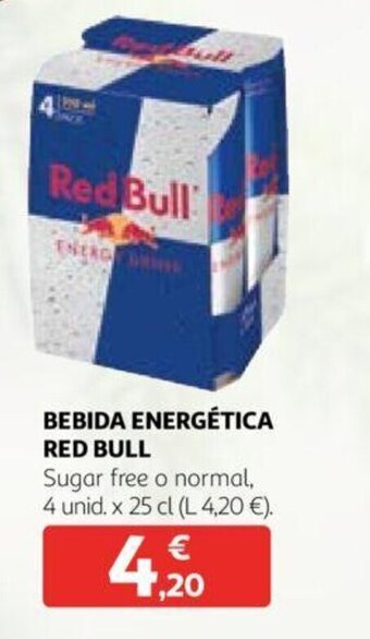 Alcampo Bebida energética RED BULL oferta