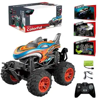 DRIM Monster truck r/c dinosaurio rojo oferta
