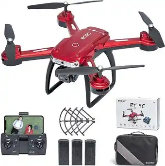 Amazon Baichun bc5c drone con telecamera 2k ,3d flip,app control drone per principianti per adulti ,ritorno a casa ,drone con tel... oferta