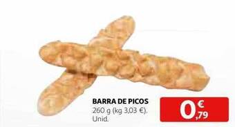 Alcampo Barra de picos oferta
