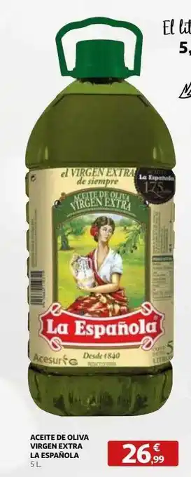 Alcampo Aceite de oliva virgen de oliva virgen extra la española oferta