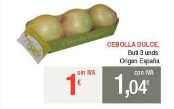 Masymas Cebolla dulce oferta