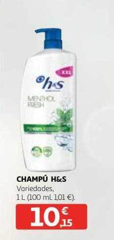 Alcampo Champú h&s variedades oferta