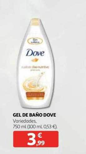 Alcampo Gel de baño dove oferta