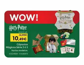 ToysRus Harry potter cápsulas mágiacas série 2 ó 3 oferta