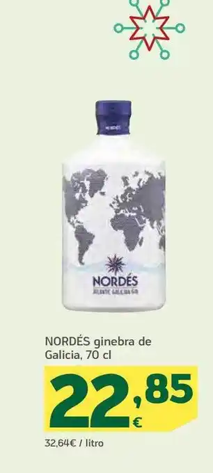 HiperDino Nordés ginebra de galicia oferta