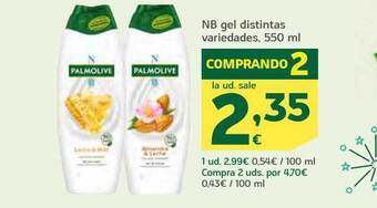 HiperDino Nb gel distintas variedades oferta