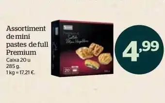 La Sirena Assortiment de mini pastes de full premium caixa 20 oferta