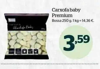La Sirena Carxofa baby premium bossa oferta