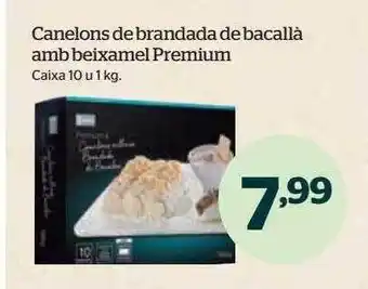 La Sirena Canelons de brandada de bacallà amb beixamel premium caixa oferta