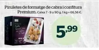 La Sirena Piruletes de formatge de cabra i confitura premium oferta