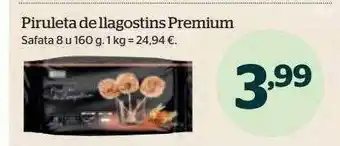 La Sirena Piruleta de llagostins premium safata oferta
