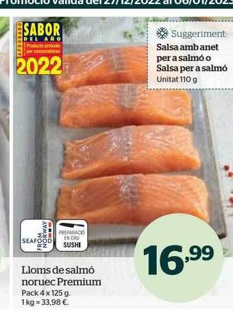 La Sirena Lloms de salmó noruec premium oferta