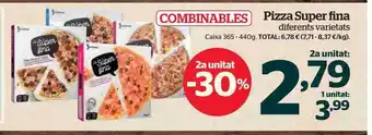 La Sirena Pizza super fina diferents varietats oferta