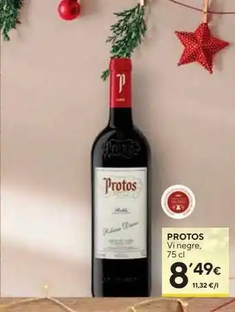 Caprabo Protos vi negre oferta