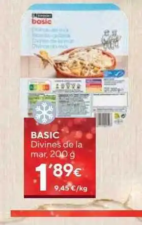 Caprabo Basic divines de la mar oferta
