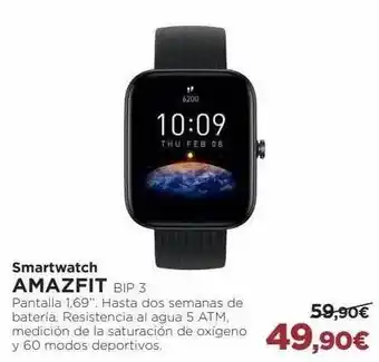 El Corte Inglés Smartwatchh amazfit oferta