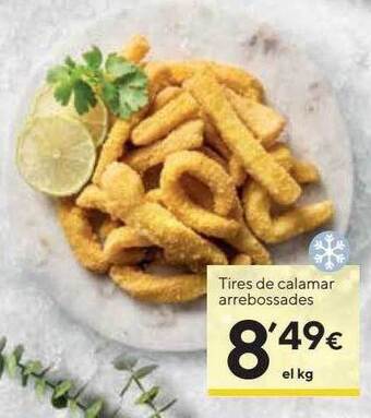 Caprabo Tires de calamar arrebossades oferta