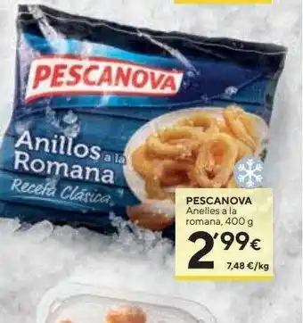 Caprabo Pescanova anelles a la romana oferta