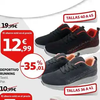 Alcampo Zapatillas deportivas running oferta