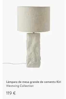 Westwing Lámpara de mesa kiri oferta