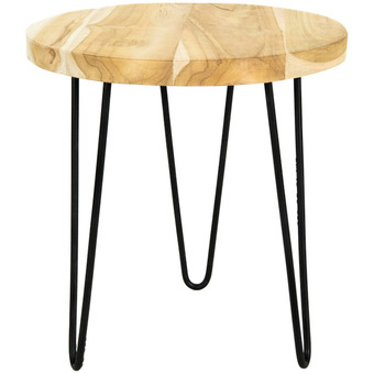 Action Mesa auxiliar de madera de teca oferta