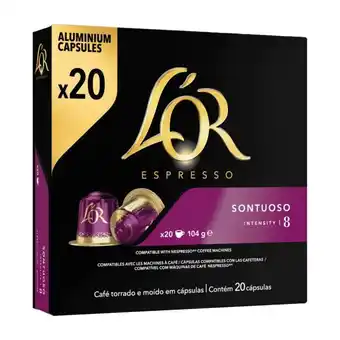 ALDI Cápsulas de café espresso sontuoso oferta