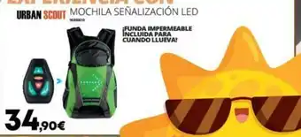 Ecomputer Urban Scout Mochila Señalización Led oferta