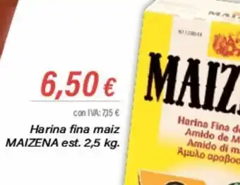 Cash Ifa Harina de maíz maizena oferta